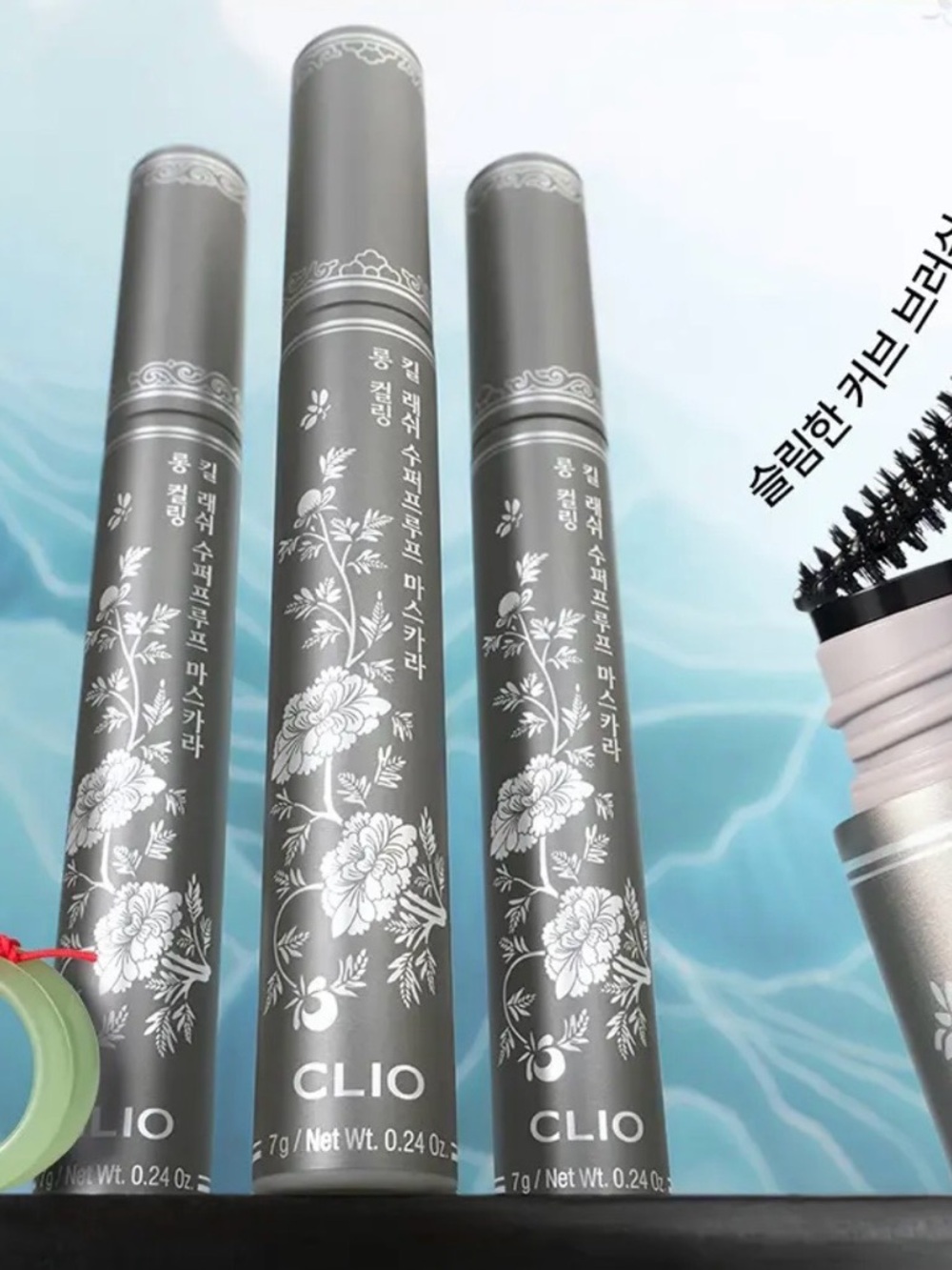 CLIO Kill lash Black superproof Mascara Duo with Jade rings. Limited edition - Picture 4 of 16